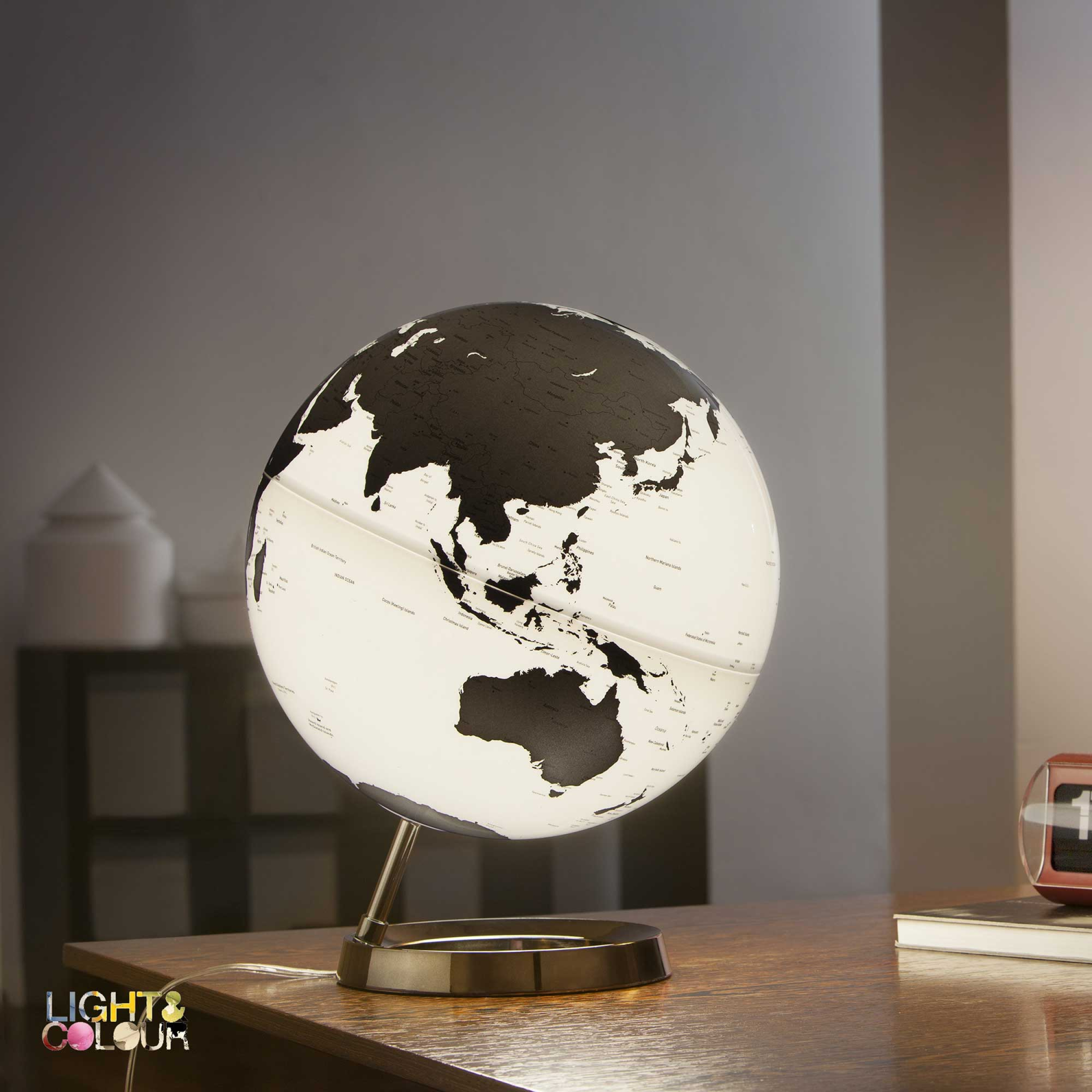 Design-Leuchtglobus Atmosphere Light & Colour Charcoal