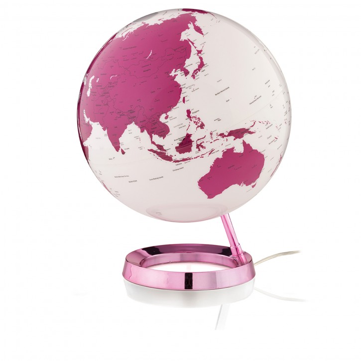 Design-Leuchtglobus Atmosphere Light & Colour Pink