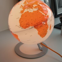 Design-Leuchtglobus Atmosphere iGlobe Light Orange