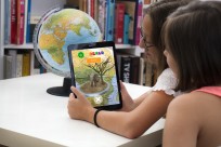 Leuchtglobus Gaia 25 mit Augmented Reality App